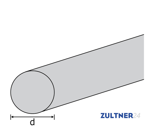 Baker-Okroglo CW021A (CU-HCP, SE-Cu) 3 mm vlečeno R250/300 EN 13601 dolžina 3m